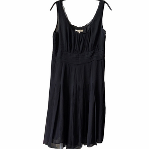 Sigrid Olson silk, Sleeveless, pleated, lined party Dress size 6